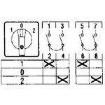 Nokkakytkin A-0-K (kansi asennus, 2-nap.)