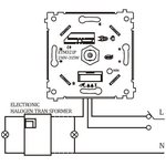 Valonsäädin uppo 315W