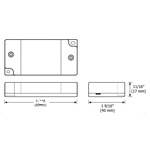 Feelux Led himmennin toisiopuolelle 12/24VDC 50/100W IP20