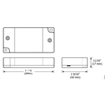 Feelux Led himmennin toisiopuolelle 12/24V 24/48W IP20