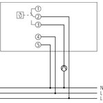 Theben Analoginen kellotermostaatti (huonetermostaatti) RAMSES 722