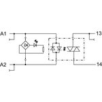 Wago Puolijohderelemoduuli 24V AC/DC 4A