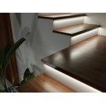 Lumines LED-asennusprofiili H 16,9x16,6x2020mm lakattu valkoinen