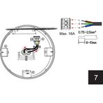 Pintavalaisin Etled REKO 17,5W 4000K 1600lm IP44 tunnistimella