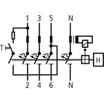 Eaton Yhdistelmä C10 4P 30mA 6kA A-Tyyppi