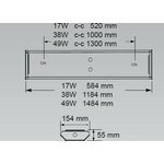 Defa Omnia 2.0 1200mm 36W 4000K 5000lm IP44