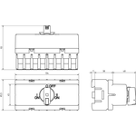 Katko Verkonvaihtokytkin- KU 480 4x80A 400V 30kW