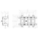 Katko Pääkytkin / Kuormankytkin vääntö - KU 3160PW 3x160A 400V 90kW