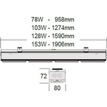 Defa UtiLine IP23 Wide 82W 4000K 12000lm Alu