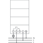 Theben SYN 161 D ANALOGINEN KELLOKYTKIN, 1 KAN.