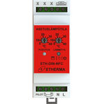 ETH-DIN-NFC Termostaatti DIN-kiskoon (ecodesign-direktiivin mukainen)