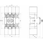 Katko Pääkytkin / Kuormankytkin vääntö-3x160A 400V 90kW