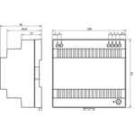 POS Teholähde DIN100W24 24VDC 4.15A 100W