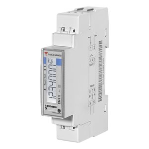 Carlo Gavazzi 1-vaihe Energiamittari (LCD näytöllä, RS485 Modbus, MID hyväksytty)