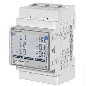 Carlo Gavazzi 3-vaihe Energiamittari (RS485 Modbus portti, MID hyväksytty, suora mittaus)