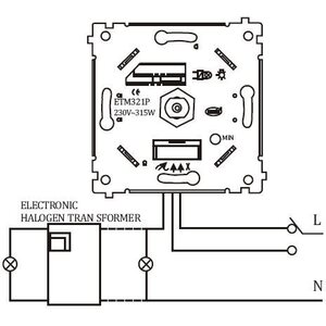 Valonsäädin uppo 315W