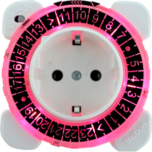 Theben Välikellokytkin TIMER AT-1 BL taustavalolla
