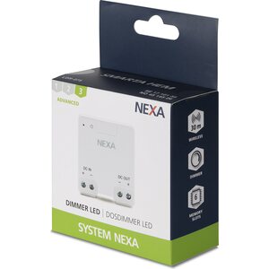 NEXA Langaton himmennin LED nauhoille ja vastaaville 12-24V LDR-075