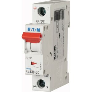 Eaton C10 1P 6kA PLS6-C10-GV