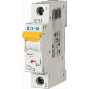 Eaton B25 1P 6kA PLS6-B25-MW