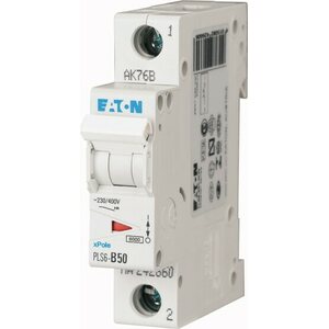 Eaton B50 1P 6kA PLS6-B50-MW