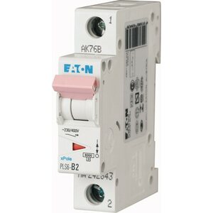 Eaton C2 1P 6kA PLS6-C2-MW