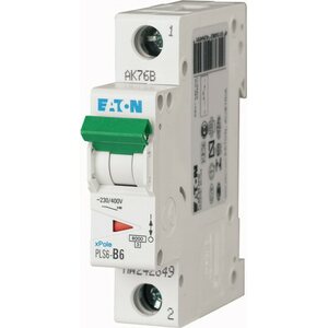 Eaton C6 1P 6kA PLS6-C6-MW