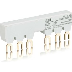 ABB Finland VIRTAKISKO 65A, 2X MS116/132 + 1 apukosketin