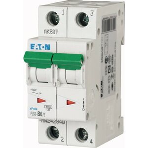 Eaton C6 2P 6kAPLS6-C6/2-MW