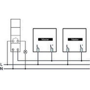Theben Liiketunnistin theMura S S180-100 2W UP WH (2-johdin versio)
