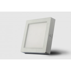 LED Paneelivalaisin 220x220x35mm, 20W, 1400lm, pinta-asen.,(3000K/4000K/6500K),+himmennettävä, neliö