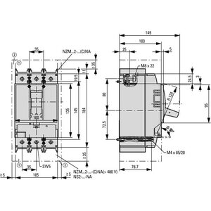 Eaton Kompaktikatkaisija NZM - NZMN2-A250