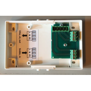 VISU IP44 PLUGIN Vikavirtasuojattupistorasia, 2-osainen, Pinta