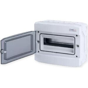 Tehnoplast Pintakotelo 12MOD IP65 / Läpivientitiivisteet ylhäällä ja alhaalla