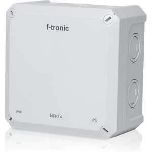 F-Tronic NFK14 Asennuskotelo IP66 140x140x81mm, harmaa