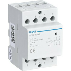 Chint Moduulikontaktori 4P, 40A, 230VAC 4NO 256099