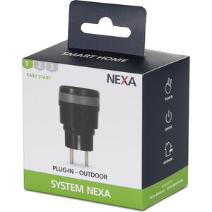 NEXA Pistorasiavastaanotin IP44, MGDR-3500