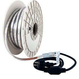 LED valonauha, 25m, 20000lm, 8W/mKaapeli 1.5M H07RN-F 2x1.5mm². IP44. 230V. 4000K