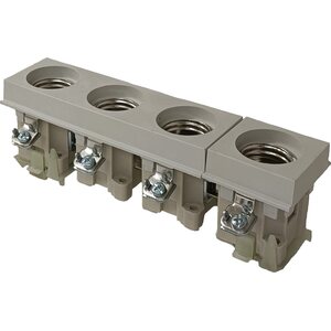 Rivivaroke 4X25A, 500V (sisältää kosketussuojan ja DIN-kisko kiinnikkeen)