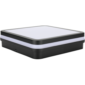 Led Energie Kattovalaisin IP44 1550LM 18W 4000K antrasiitin harmaa, neliö