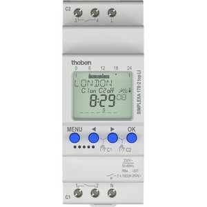 Theben Simplexa 178-2 TOP ASTRO 2-KAN. 230VAC