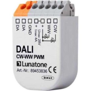 Lunatone DALI DT8 CW-WW PWM 4A Himmennin