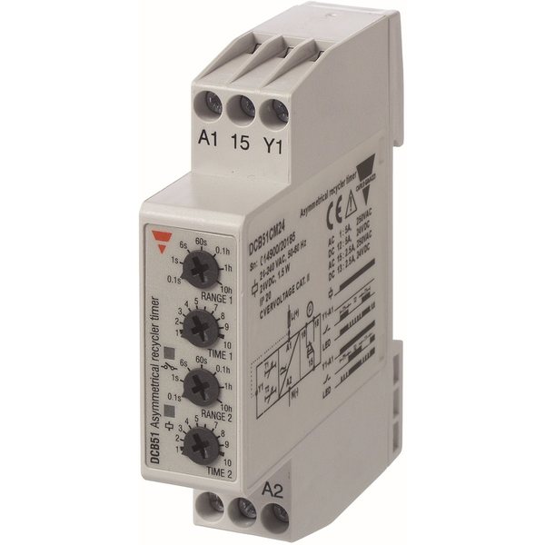 Carlo Gavazzi Epäsymmetrinen työ/tauko rele