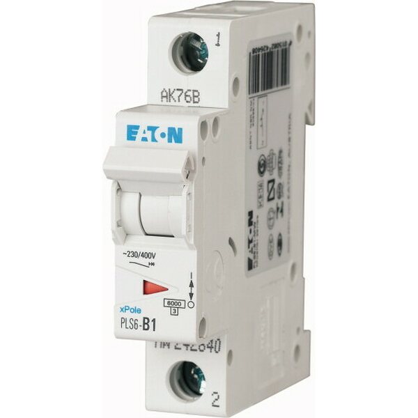 Eaton B1 1P 6kA PLS6-B1-MW