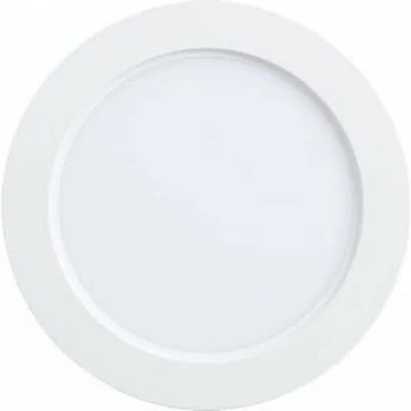 Led-Paneelivalaisin sisäänrakennetulla liitäntälaitteella 12W,900lm, 3500K, Ø170mm pyöreä