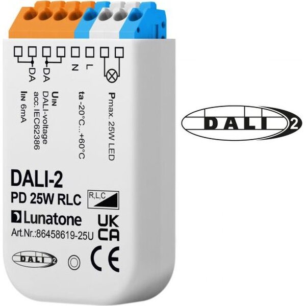 Lunatone DALI-2 PD RLC Vaihehimmennin 3-25W