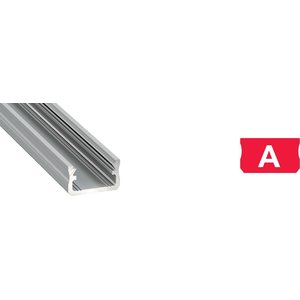 LED-asennusprofiilit - Pinta 16x9,28x2020mm (A-sarja)